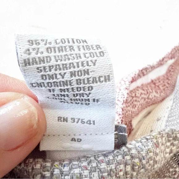 J‎ Jill Muted Watercolor Infinity Scarf Lightweight Gauzy Cotton Vacation Cruise - Picture 6 of 7